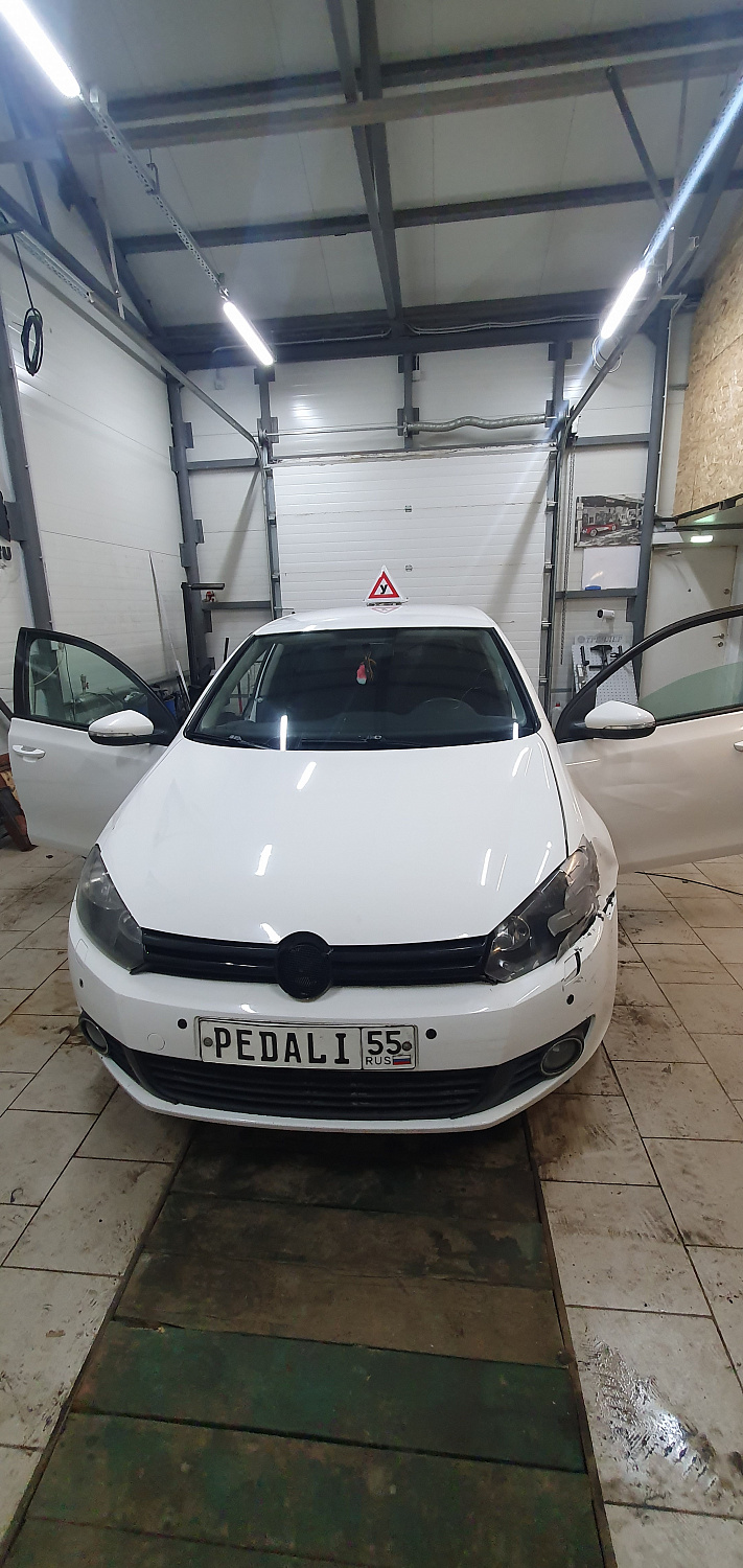 Установка тросовых педалей на Volkswagen Golf (механика, 2шт.)