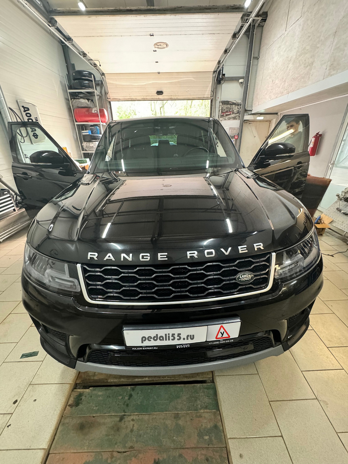 Установка тросовых педалей на Range Rover АКПП (автомат, 1шт.)
